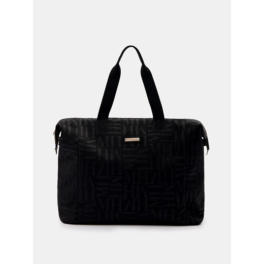 Mohito - Czarna torba podróżna - czarny ze sklepu Mohito w kategorii Torby podróżne - zdjęcie 170822283