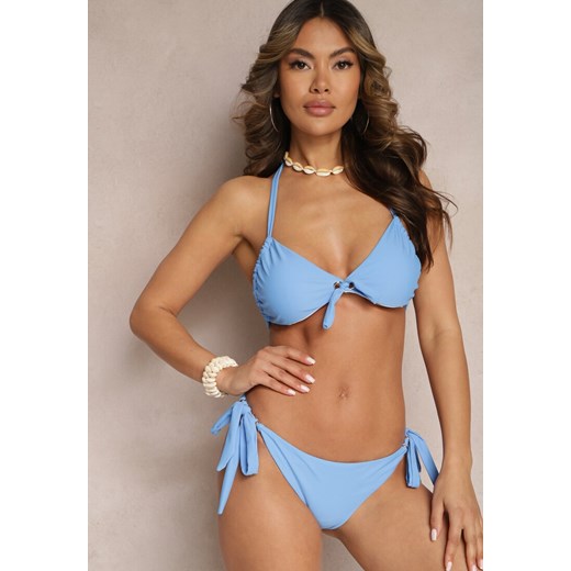 Niebieskie Eleganckie Bikini z Regulowanymi Paseczkami Jaenara ze sklepu Renee odzież w kategorii Stroje kąpielowe - zdjęcie 170826304