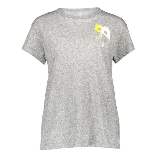New Balance Koszulka w kolorze szarym ze sklepu Limango Polska w kategorii Bluzki damskie - zdjęcie 170827142