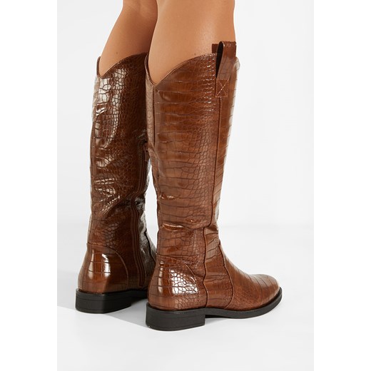 Camelowe oficerki damskie Lisera Zapatos 41 wyprzedaż Zapatos