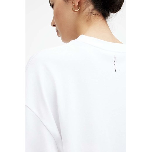 AllSaints t-shirt bawełniany AMELIE TEE damski kolor biały W130JA S ANSWEAR.com