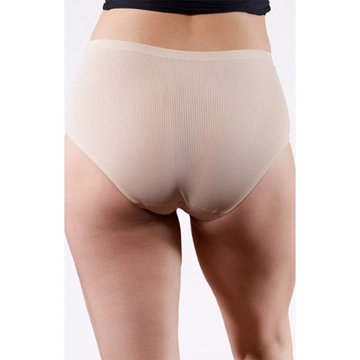 Figi damskie z wysokim stanem beżowe Avia Maxi, Kolor beżowy, Rozmiar L, Julimex ze sklepu Intymna w kategorii Majtki damskie - zdjęcie 170830770
