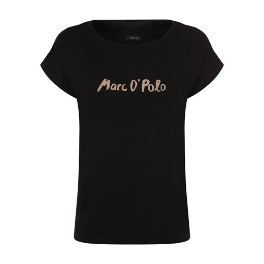Marc O'Polo Koszulka damska Kobiety Bawełna czarny jednolity ze sklepu vangraaf w kategorii Bluzki damskie - zdjęcie 170832760