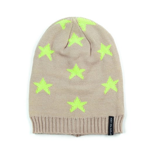 Czapka Gwiazdy ze sklepu JK-Collection w kategorii Czapki zimowe damskie - zdjęcie 170835890