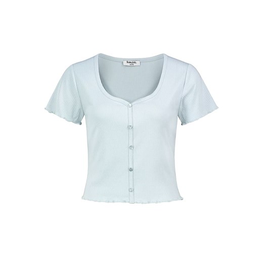 Sublevel Koszulka w kolorze błękitnym ze sklepu Limango Polska w kategorii Bluzki damskie - zdjęcie 170837212