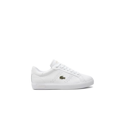 Lacoste Sneakersy 747SFA0072 Biały ze sklepu MODIVO w kategorii Buty sportowe damskie - zdjęcie 170837300
