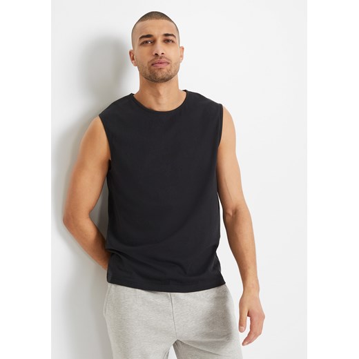 Koszulka bez rękawów (3 szt.) ze sklepu bonprix w kategorii T-shirty męskie - zdjęcie 170837622