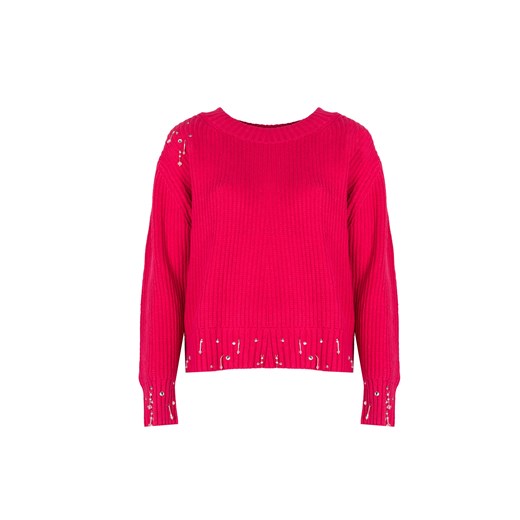 Pinko Sweter "Exacum" | 101426 A0VE | Kobieta | Różowy Pinko M okazyjna cena ubierzsie.com