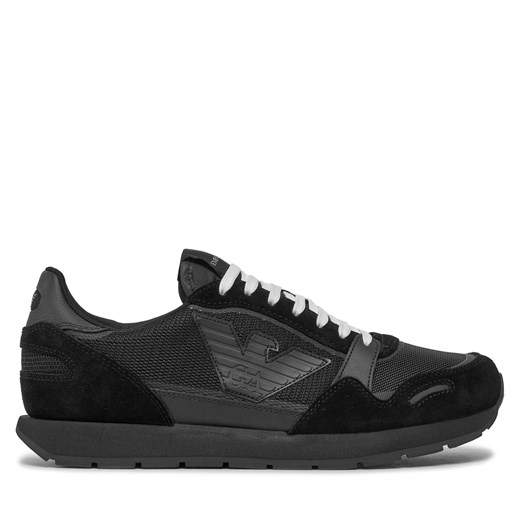 Sneakersy Emporio Armani X4X537 XN730 00002 Black ze sklepu eobuwie.pl w kategorii Buty sportowe męskie - zdjęcie 170839774