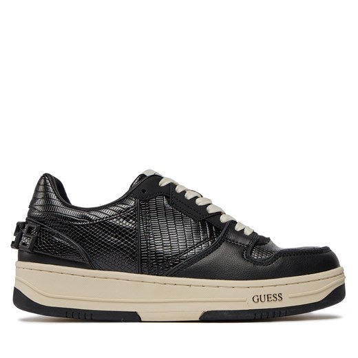 Sneakersy Guess Ancona Low FMPANC PAL12 BLACK ze sklepu eobuwie.pl w kategorii Buty sportowe męskie - zdjęcie 170839821