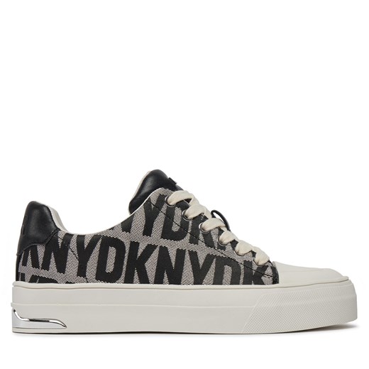 Sneakersy DKNY York K1448529 Black/White 5 ze sklepu eobuwie.pl w kategorii Trampki damskie - zdjęcie 170840112