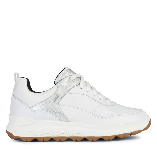 Sneakersy Geox D Spherica 4x4 B Abx D3626D 0467B C0007 White/Silver Geox 35 eobuwie.pl