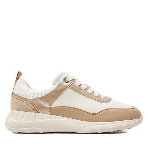 Sneakersy Geox D Alleniee D35LPB 00054 C6174 Lt Taupe/Off White Geox 36 eobuwie.pl