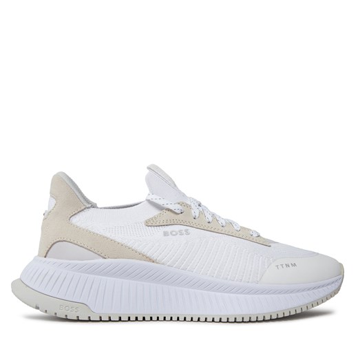 Sneakersy Boss Ttnm Evo Slon 50498904 10232616 01 White 100 ze sklepu eobuwie.pl w kategorii Buty sportowe męskie - zdjęcie 170840494