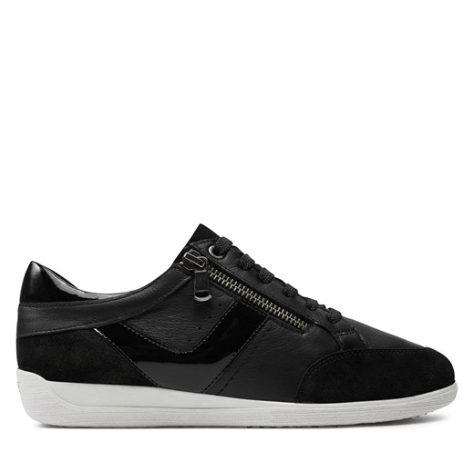 Sneakersy Geox D Myria D4568B 08522 C9999 Black ze sklepu eobuwie.pl w kategorii Półbuty damskie - zdjęcie 170840503