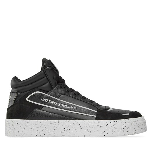 Sneakersy EA7 Emporio Armani X8Z042 XK351 A120 Black/White ze sklepu eobuwie.pl w kategorii Buty sportowe męskie - zdjęcie 170840541