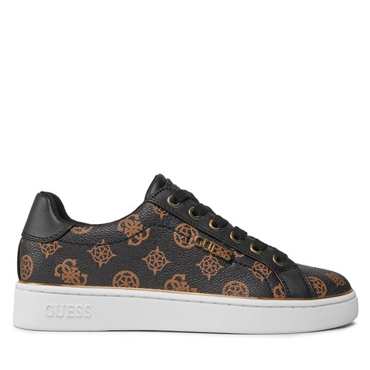 Sneakersy Guess Beckie10 FLPB10 FAL12 BRBLK Guess 38 promocyjna cena eobuwie.pl