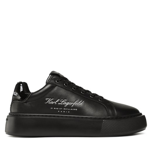 Sneakersy KARL LAGERFELD KL62223F Czarny ze sklepu eobuwie.pl w kategorii Buty sportowe damskie - zdjęcie 170840682