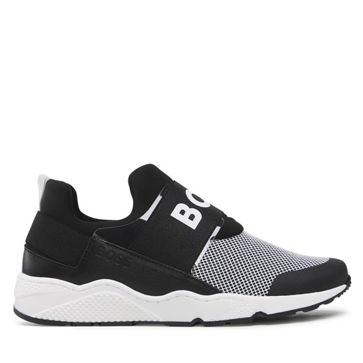 Sneakersy Boss J29296 S Black 09B 40 okazja eobuwie.pl