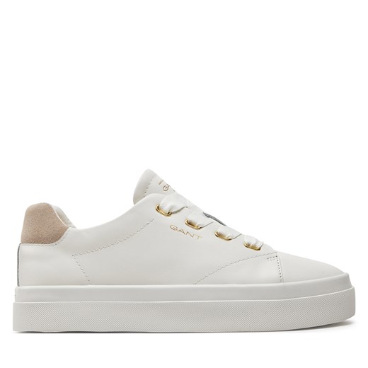 Sneakersy Gant Avona Sneaker 28531569 Biały ze sklepu eobuwie.pl w kategorii Trampki damskie - zdjęcie 170841190