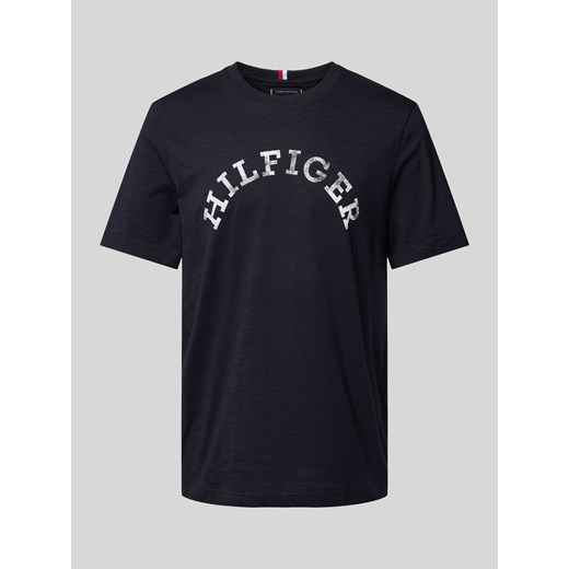T-shirt z nadrukiem z logo ze sklepu Peek&Cloppenburg  w kategorii T-shirty męskie - zdjęcie 170841972