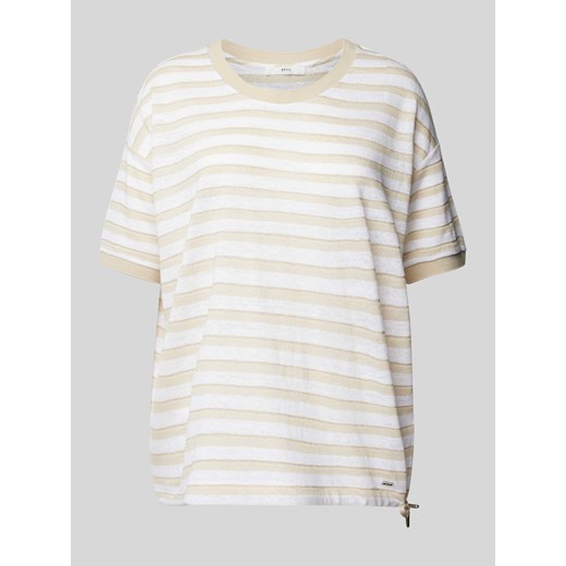 T-shirt ze wzorem w paski model ‘STYLE.CANDIC’ ze sklepu Peek&Cloppenburg  w kategorii Bluzki damskie - zdjęcie 170842523