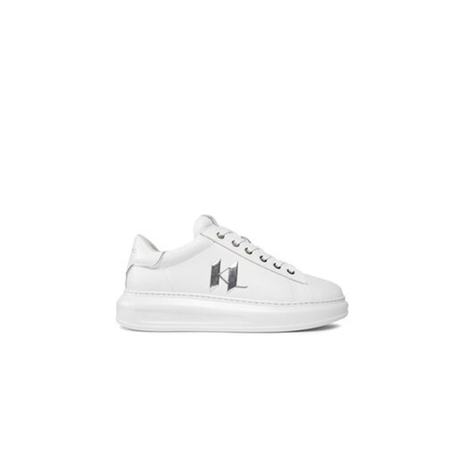 KARL LAGERFELD Sneakersy KL52518 Biały ze sklepu MODIVO w kategorii Buty sportowe męskie - zdjęcie 170846212