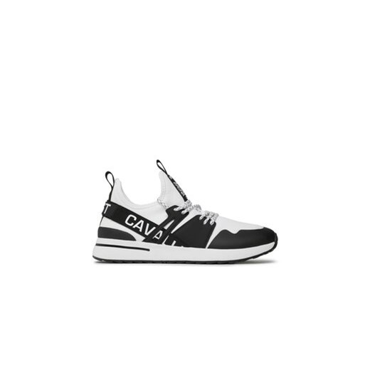 Just Cavalli Sneakersy 74QB3SD3 Biały ze sklepu MODIVO w kategorii Buty sportowe męskie - zdjęcie 170846264