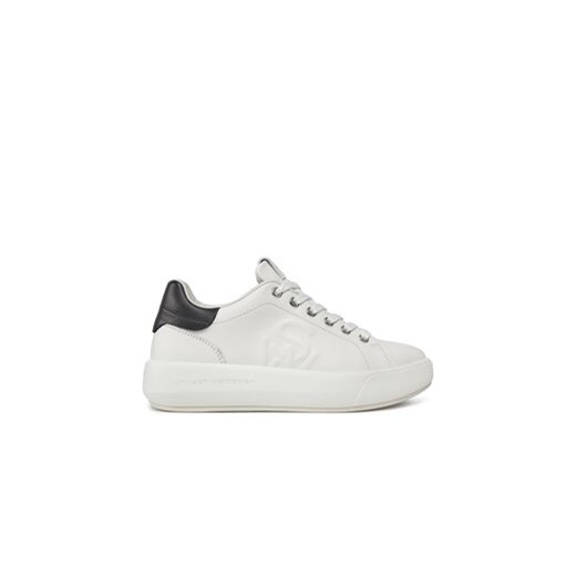 Stuart Weitzman Sneakersy Pro Sneaker SH312 Biały ze sklepu MODIVO w kategorii Buty sportowe damskie - zdjęcie 170846680