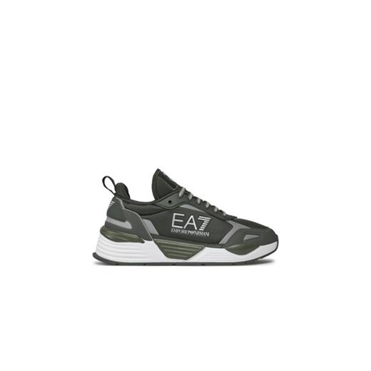 EA7 Emporio Armani Sneakersy X8X159 XK364 S860 Szary ze sklepu MODIVO w kategorii Buty sportowe męskie - zdjęcie 170846711