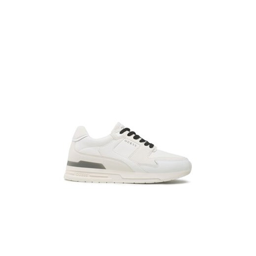 Guess Sneakersy Enna FM5ENN ELE12 Biały ze sklepu MODIVO w kategorii Buty sportowe męskie - zdjęcie 170846750