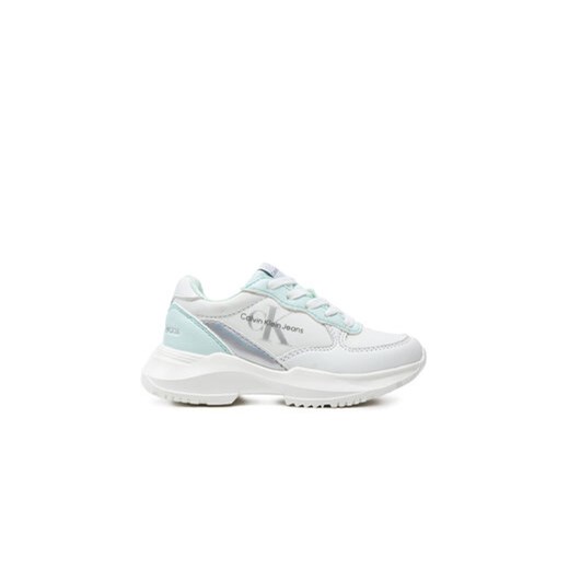 Calvin Klein Jeans Sneakersy V3A9-80807-1695 M Biały ze sklepu MODIVO w kategorii Buty sportowe dziecięce - zdjęcie 170846962