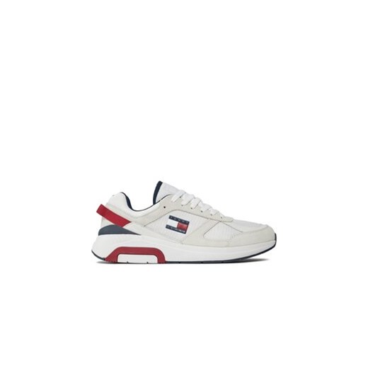 Tommy Jeans Sneakersy Tjm Runner Combined EM0EM01319 Granatowy ze sklepu MODIVO w kategorii Buty sportowe męskie - zdjęcie 170847001
