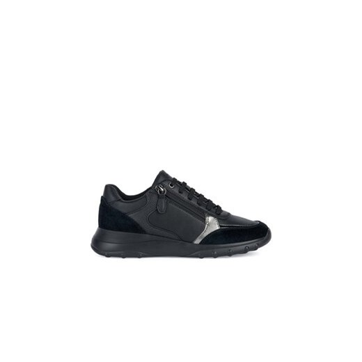Geox Sneakersy D Alleniee D36LPB 05422 C9999 Czarny ze sklepu MODIVO w kategorii Buty sportowe damskie - zdjęcie 170847223