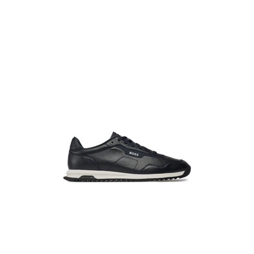 Boss Sneakersy Zayn Lowp 50512166 Granatowy ze sklepu MODIVO w kategorii Buty sportowe męskie - zdjęcie 170847423