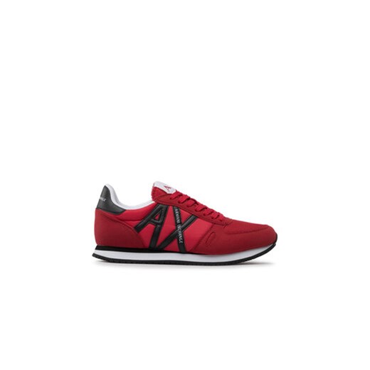 Armani Exchange Sneakersy XUX017 XCC68 K667 Czerwony ze sklepu MODIVO w kategorii Buty sportowe męskie - zdjęcie 170847633