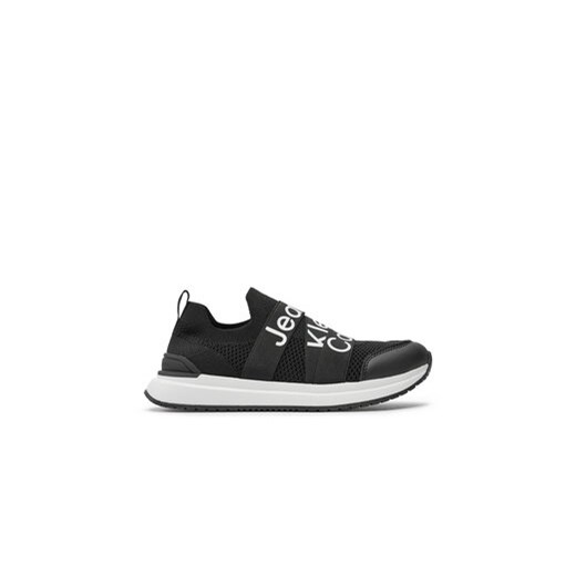 Calvin Klein Jeans Sneakersy V3X9-80894-0702 S Czarny ze sklepu MODIVO w kategorii Buty sportowe dziecięce - zdjęcie 170847783
