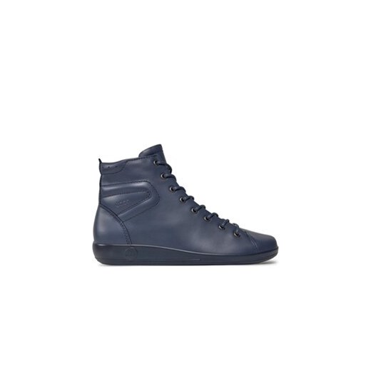 ECCO Sneakersy Soft 2.0 20652301038 Granatowy ze sklepu MODIVO w kategorii Trampki damskie - zdjęcie 170847862