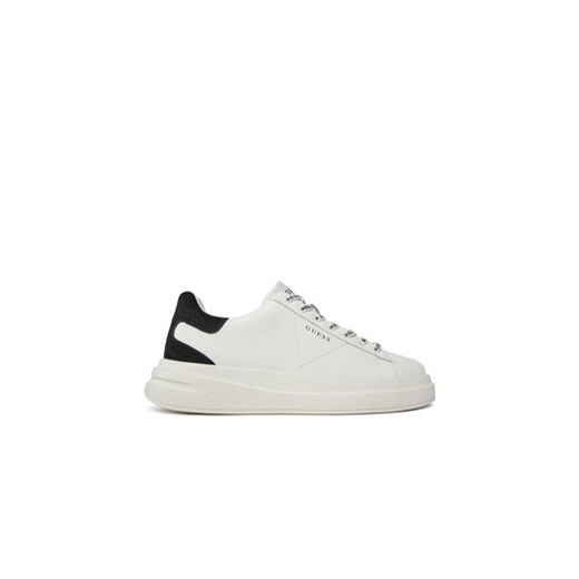 Guess Sneakersy Elba FMPVIB SUE12 Biały ze sklepu MODIVO w kategorii Buty sportowe męskie - zdjęcie 170848121