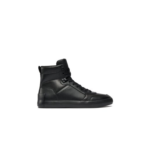Calvin Klein Jeans Sneakersy Vulc Mid Laceup Lth In Lum YM0YM00872 Czarny ze sklepu MODIVO w kategorii Buty sportowe męskie - zdjęcie 170848272