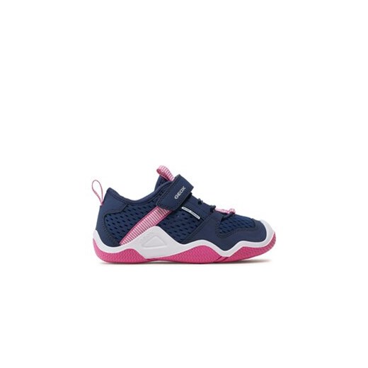 Geox Sneakersy J Wader Girl J3508A 01450 C4268 S Granatowy ze sklepu MODIVO w kategorii Buty sportowe dziecięce - zdjęcie 170848361