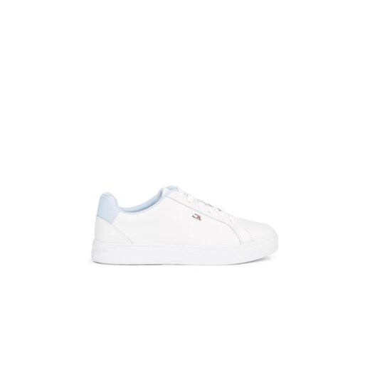 Tommy Hilfiger Sneakersy Flag Court Sneaker FW0FW08072 Écru Tommy Hilfiger 40 MODIVO