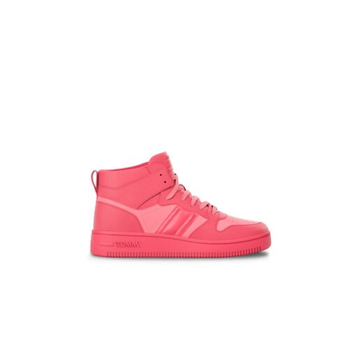 Tommy Jeans Sneakersy Tjw Retro Basket Mc Wl EN0EN02398 Różowy ze sklepu MODIVO w kategorii Buty sportowe damskie - zdjęcie 170848724
