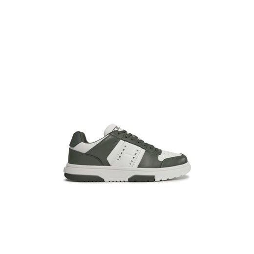 Tommy Jeans Sneakersy Tjm Leather Cupsole 2.0 EM0EM01283 Biały ze sklepu MODIVO w kategorii Buty sportowe męskie - zdjęcie 170848921