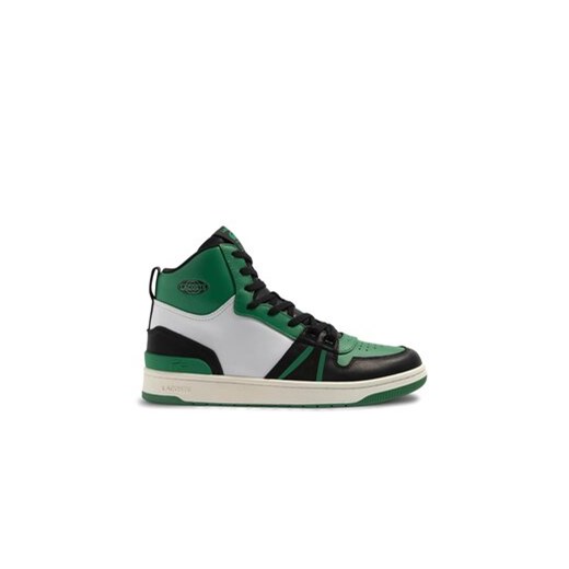 Lacoste Sneakersy L001 Mid 223 2 Sma Zielony ze sklepu MODIVO w kategorii Buty sportowe męskie - zdjęcie 170848950