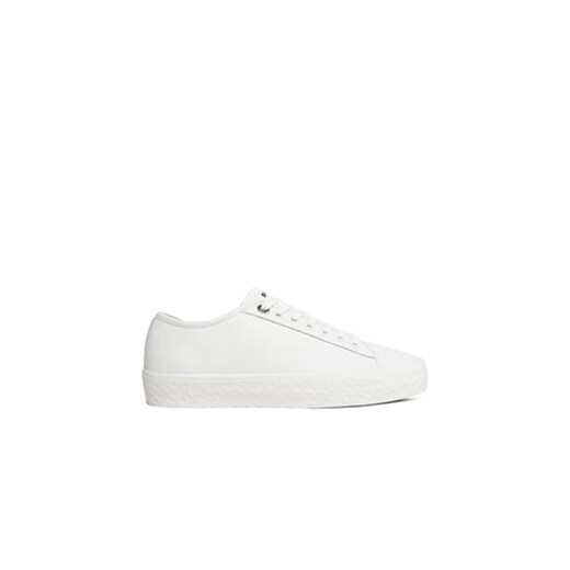 Boss Sneakersy Aidenlm Tenn 50513568 Biały ze sklepu MODIVO w kategorii Trampki damskie - zdjęcie 170849013