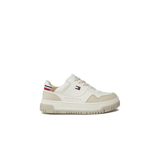 Tommy Hilfiger Sneakersy Low Cut Lace-Up Sneaker T3X9-33366-1269 M Biały ze sklepu MODIVO w kategorii Buty sportowe dziecięce - zdjęcie 170849054