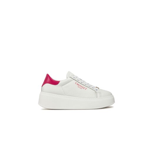 TWINSET Sneakersy 241TCP050 Biały ze sklepu MODIVO w kategorii Trampki damskie - zdjęcie 170849070