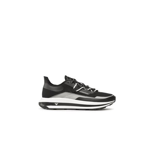 EA7 Emporio Armani Sneakersy X8X145 XK336 N763 Czarny ze sklepu MODIVO w kategorii Buty sportowe męskie - zdjęcie 170849252