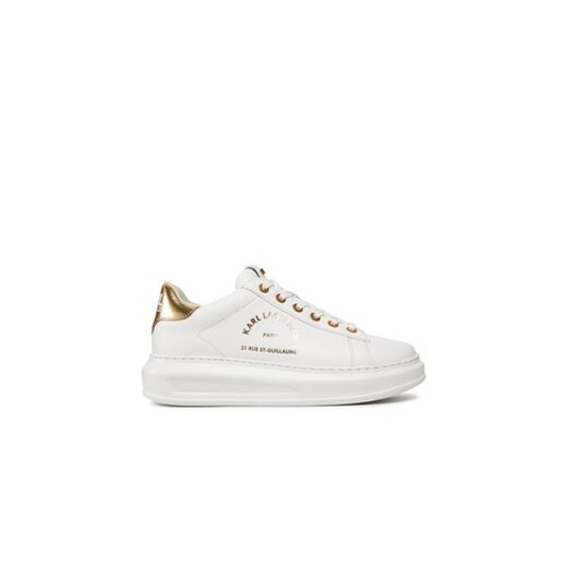 KARL LAGERFELD Sneakersy KL62538 Biały ze sklepu MODIVO w kategorii Buty sportowe damskie - zdjęcie 170849380